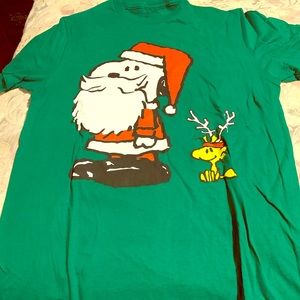Snoopy and Woodstock Christmas T-shirt